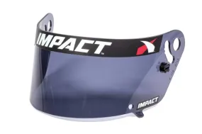 Impact Dark Smoke Helmet Shield - Anti-Fog - Impact Vapor/Air Vapor/Vapor SC/Vapor LS/Charger/Super Charger/Draft Helmets