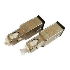 Inline Fixed Optical Attenuator, SC/APC, Single Mode, Male to Female, 10 dB