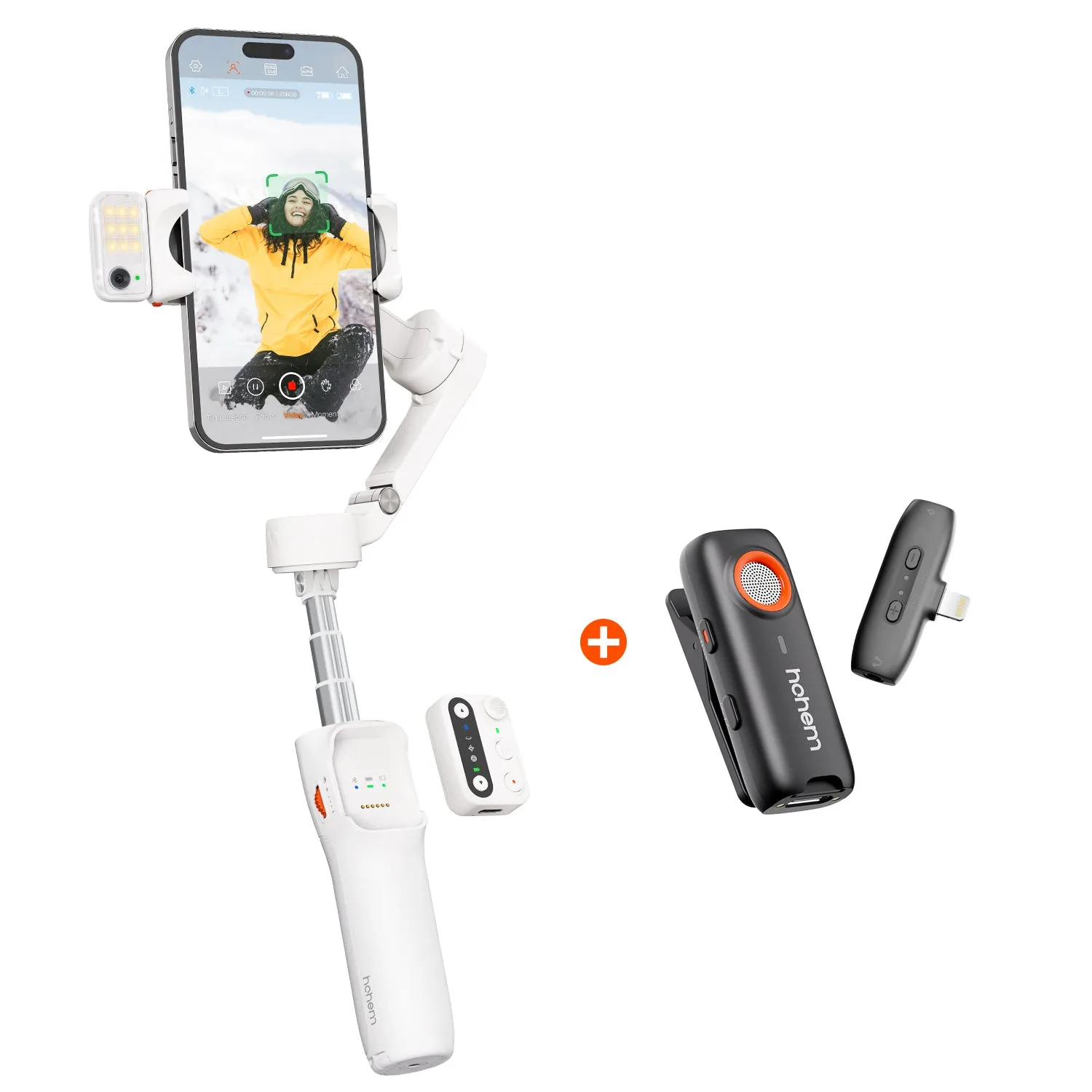 iSteady V3 Foldable Smartphone Gimbal MIC-01 Set | Hohem