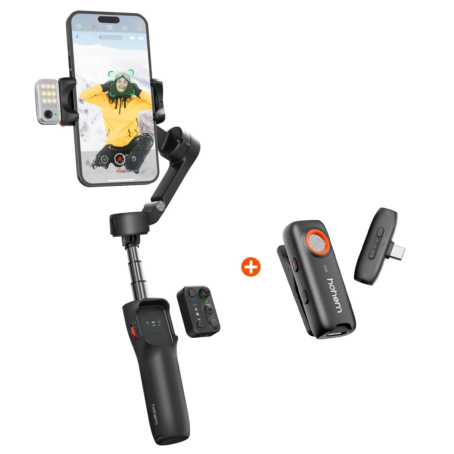 iSteady V3 Foldable Smartphone Gimbal MIC-01 Set | Hohem