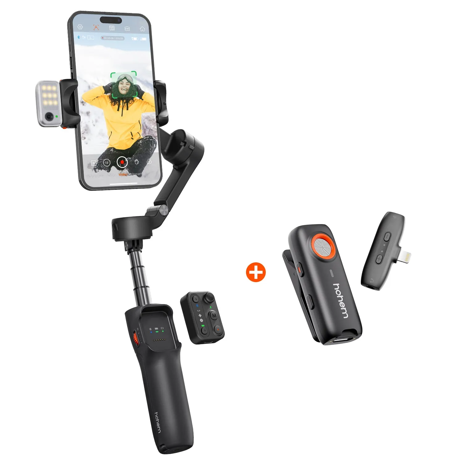 iSteady V3 Foldable Smartphone Gimbal MIC-01 Set | Hohem