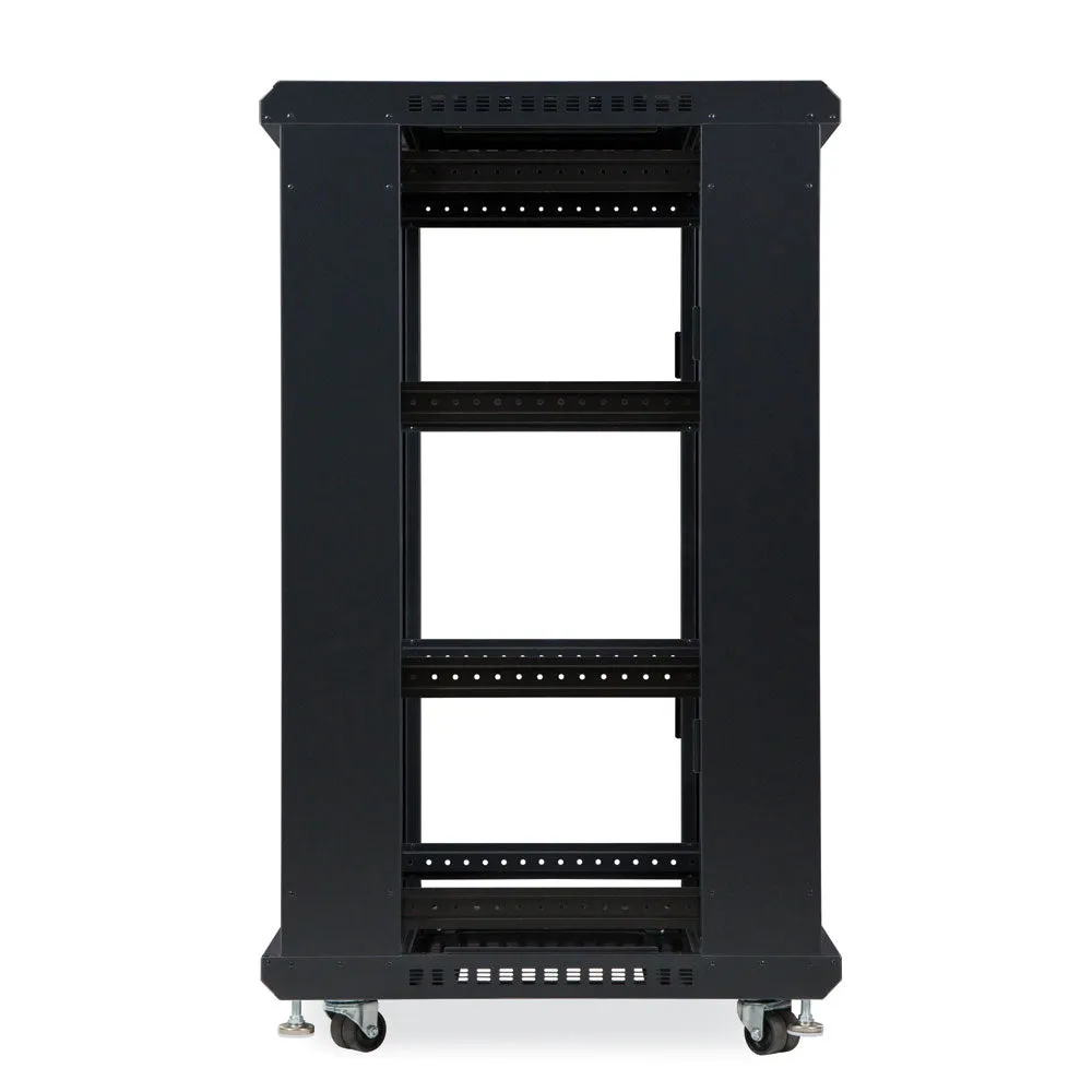 Kendall Howard 22U LINIER® A/V Cabinet - No Doors/No Side Panels - 24" Depth (3170-3-024-22)