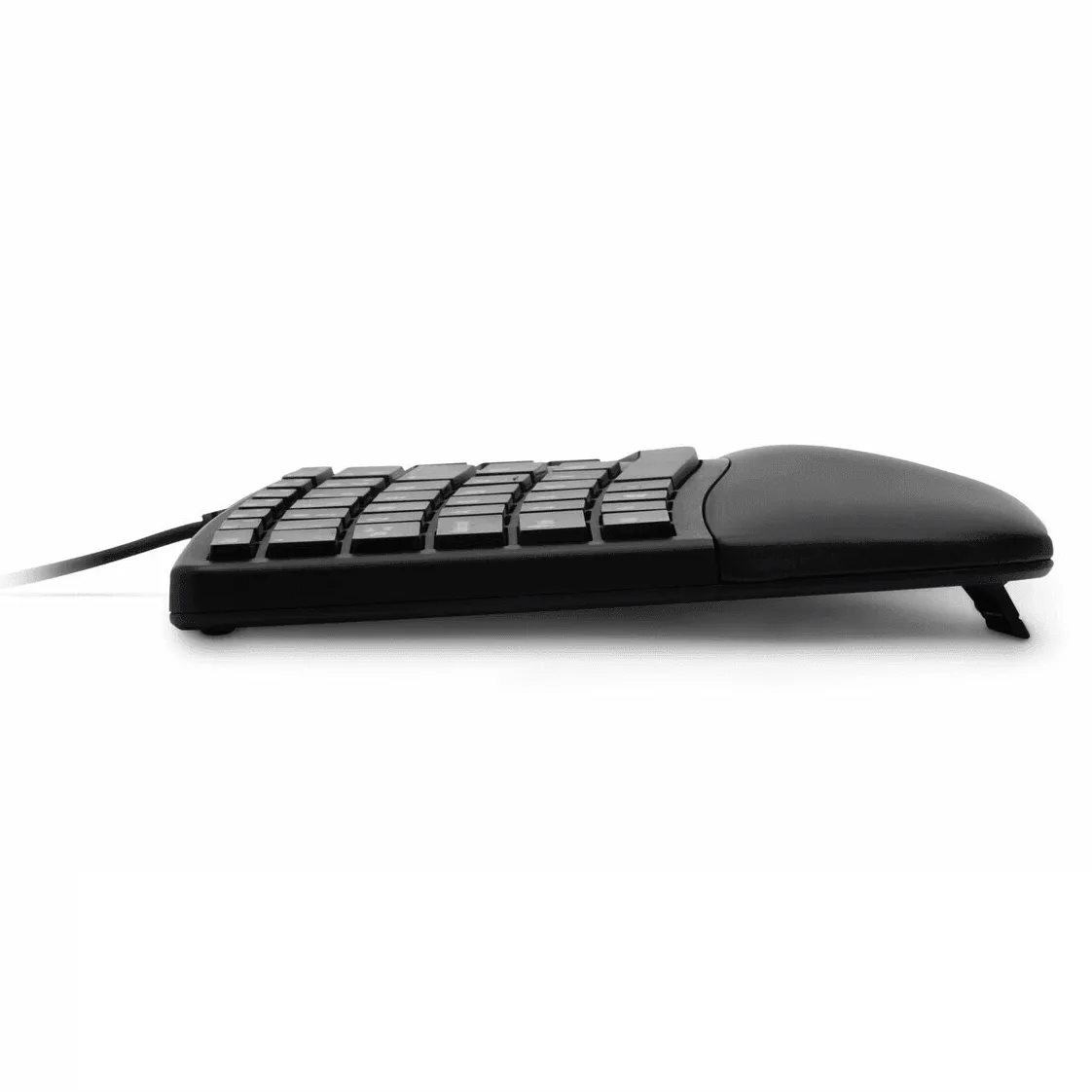 Kensington Dual Comfort Keyboard Split Keys Ergonomic Wired Wrist Rest