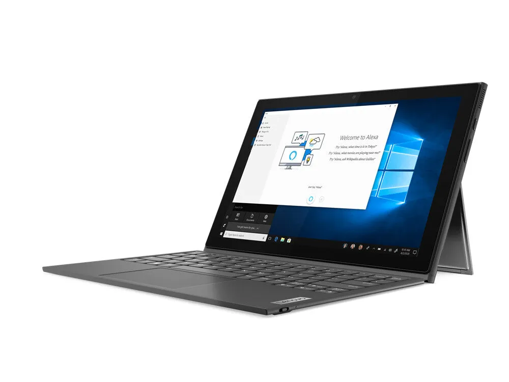 Lenovo IdeaPad Duet 3i Intel® Celeron® N N4020 Hybrid (2-in-1) 26.2 cm (10.3") Touchscreen WUXGA 4 GB DDR4-SDRAM 64 GB eMMC Wi-Fi 5 (802.11ac) Windows 10 Pro Grey