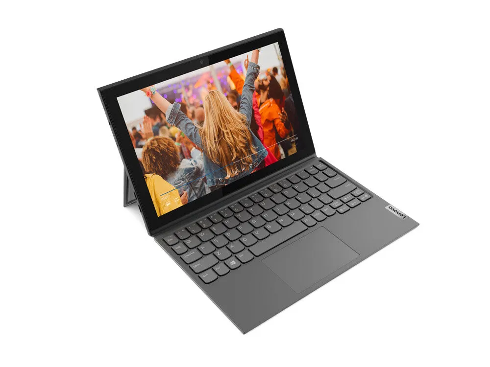 Lenovo IdeaPad Duet 3i Intel® Celeron® N N4020 Hybrid (2-in-1) 26.2 cm (10.3") Touchscreen WUXGA 4 GB DDR4-SDRAM 64 GB eMMC Wi-Fi 5 (802.11ac) Windows 10 Pro Grey