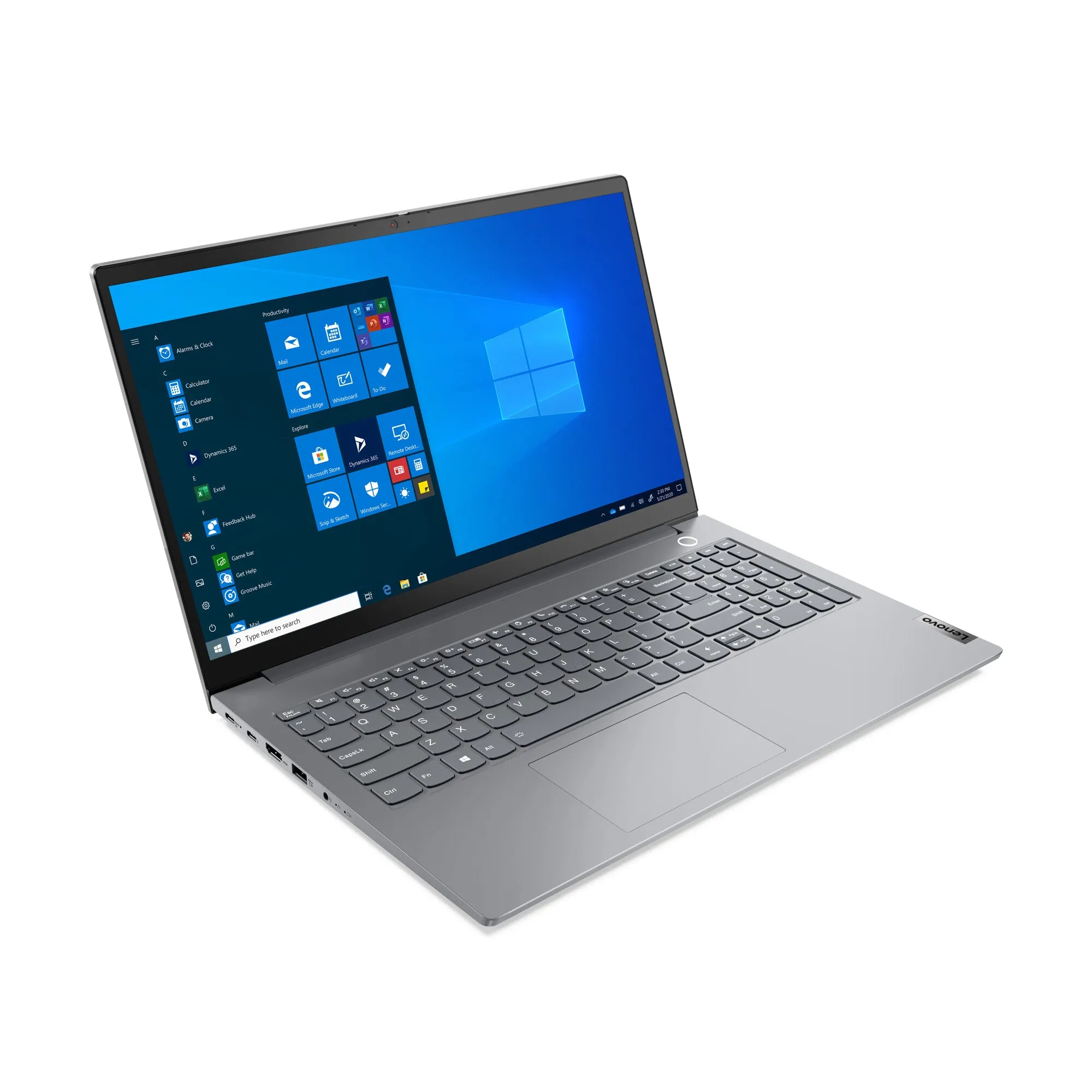 Lenovo ThinkBook 15 Intel® Core™ i5 i5-1135G7 Laptop 39.6 cm (15.6") Full HD 8 GB DDR4-SDRAM 256 GB SSD Wi-Fi 6 (802.11ax) Windows 11 Pro Grey