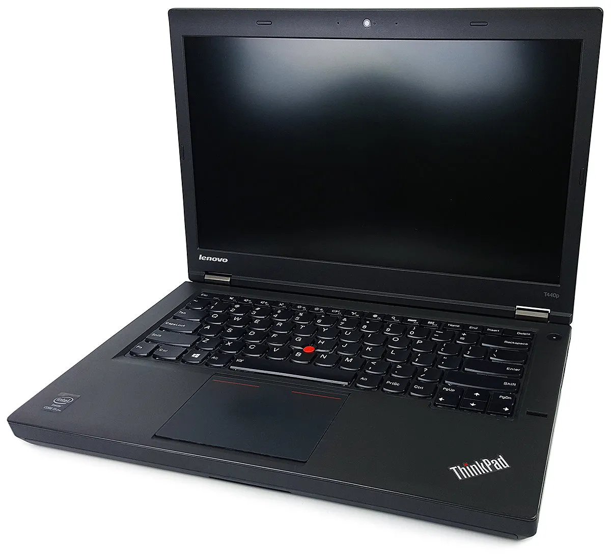 Lenovo ThinkPad T440p Business Laptop 14.1" HD (720p) | Core i5-4300m @ 2.60 GHz, (4th Gen) | 8GB RAM | 500GB HDD or 128GB SSD | Intel HD Graphics | Webcam   DVDRW | Bluetooth | Windows 10 Pro x64 | Certified Refurbished - 1 Year Warranty