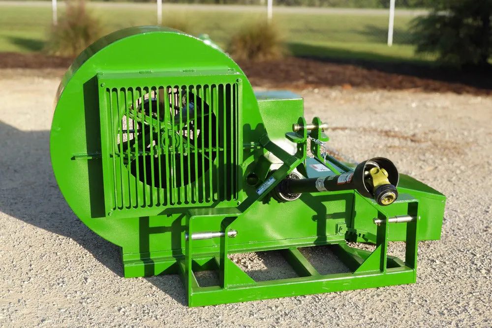 LMC AG 3-Point Pecan Blower | 24,000 CFM | With Bolt On Fan Blades | For Tractor