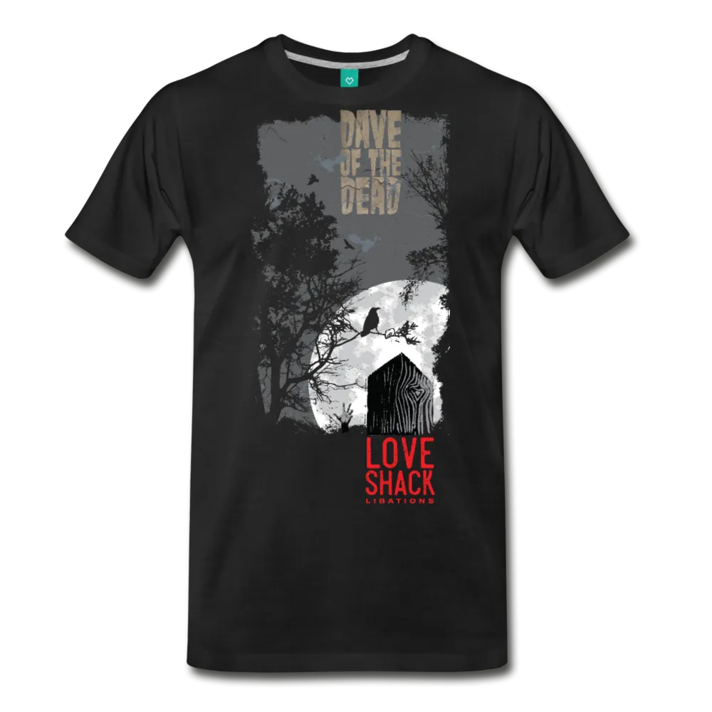 Love Shack Libations - Dave of the Dead - Halloween Stout - Premium T-Shirt