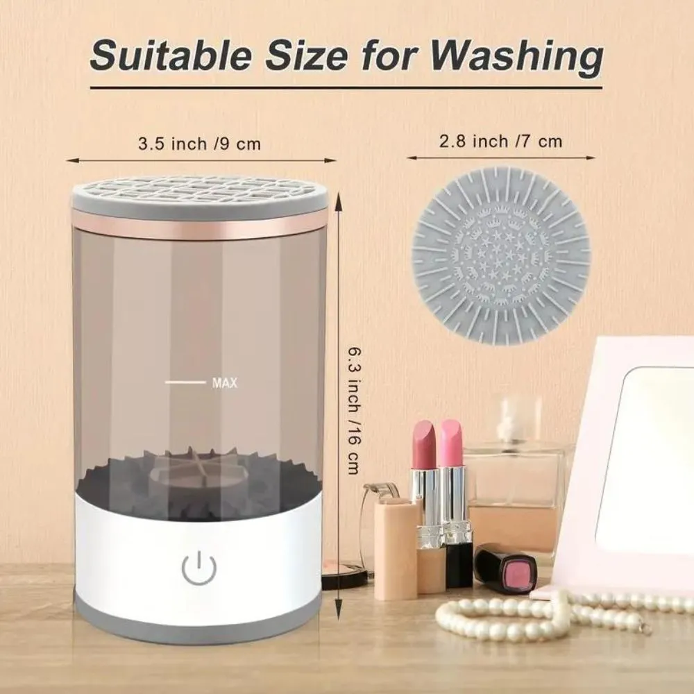 Makeup Brush Cleaner, Automatic Washing Brush, Quick-drying Tool-USB Plug-in Portable Electric