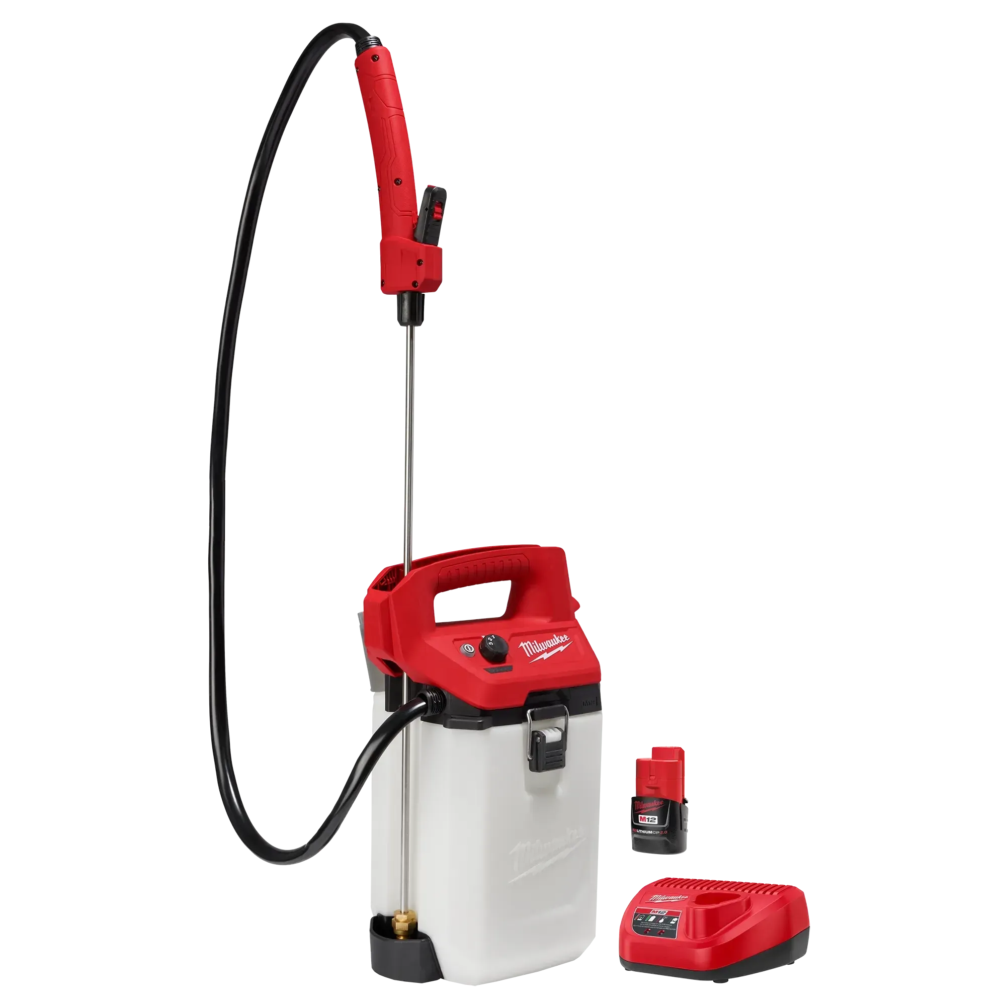 Milwaukee 2528-21G2 2 gal Vertical 17 ft Cordless Handheld Sprayer Kit