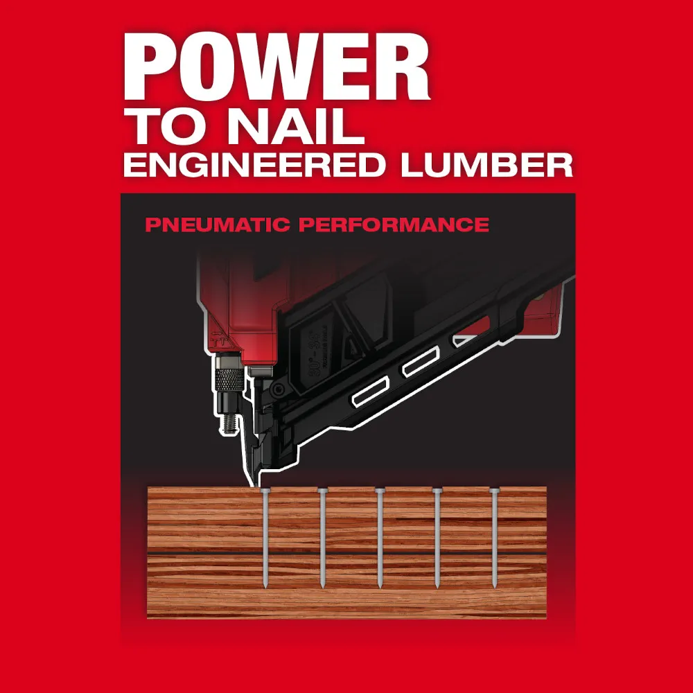 Milwaukee M18 Fuel 30 Degree Framing Nailer