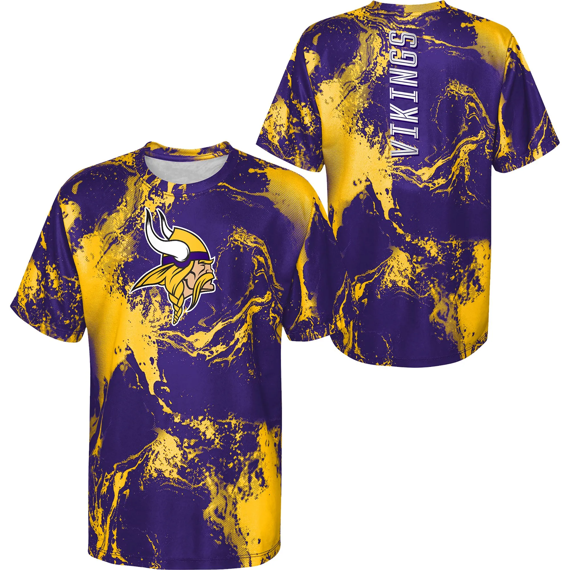 Minnesota Vikings Youth In The Mix Tee