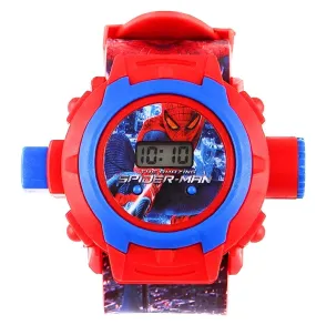 MorningVale Anitas 24 Images Spiderman Projector Watch for Kids, Diwali Gift, Birthday Return Gift Wall Image Projector Watch(Colour May Vary)