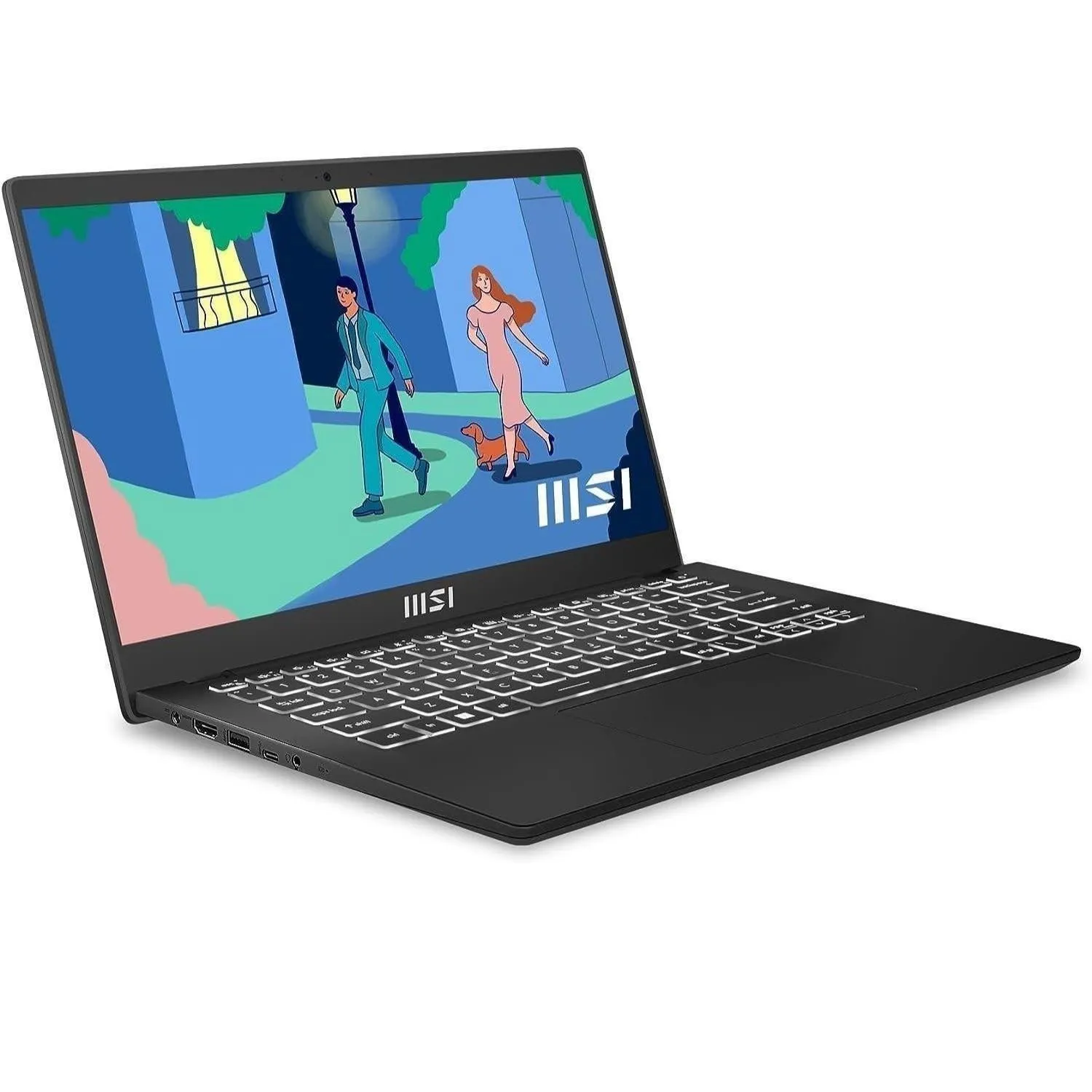 MSI Modern 15 AMD Ryzen 5 8GB RAM 512GB SSD 15.6 Inch  B7M-085UK Windows 11 Laptop