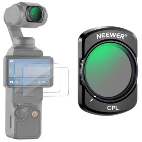 NEEWER FL-76 Magnetic CPL Filter For DJI Osmo Pocket 3