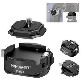 NEEWER GM34 Camera Quick Release Plate Kit