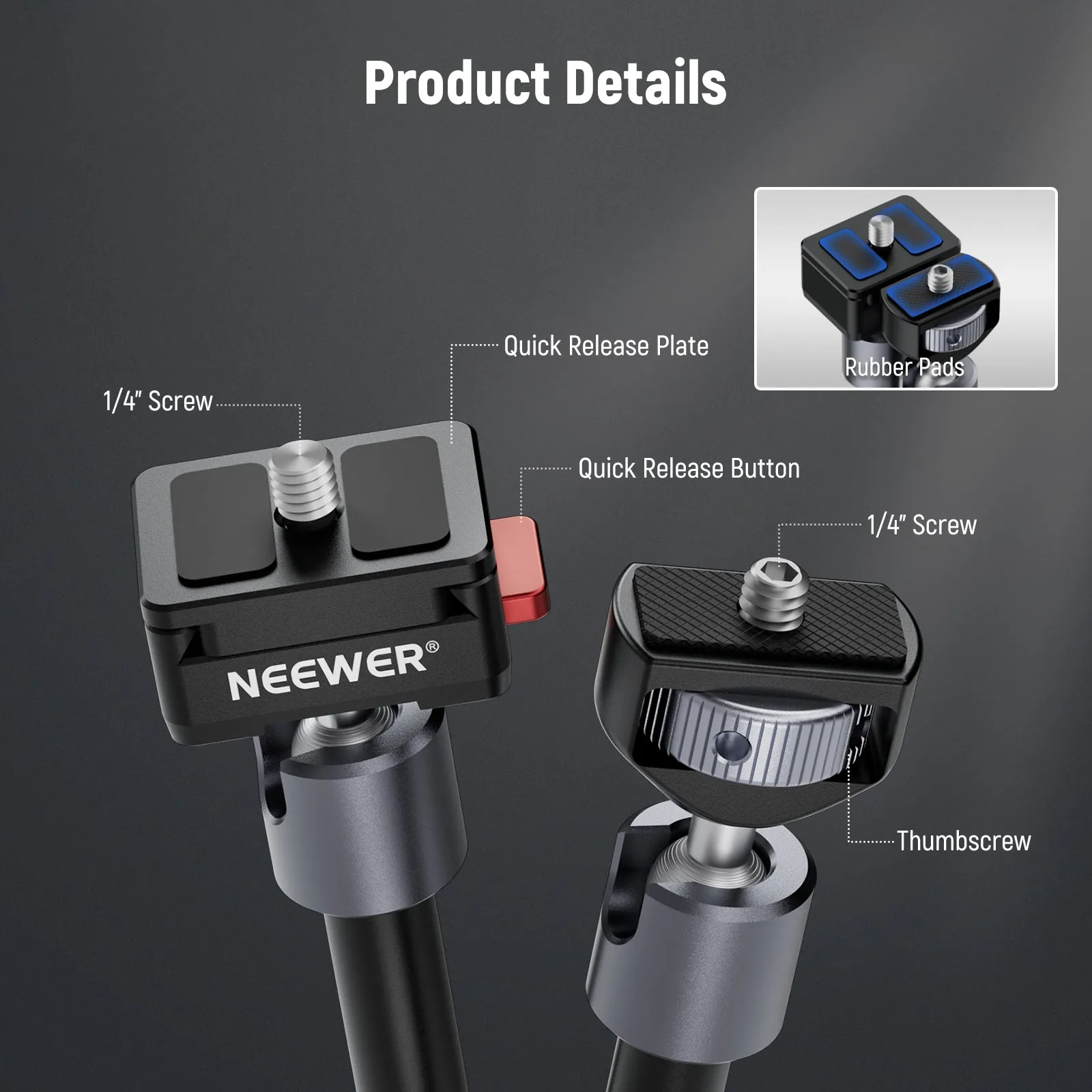 NEEWER UA032 11" Magic Arm Camera Mount