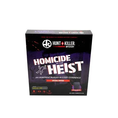 New - Hunt A Killer Homicide At The Heist Special Edition Board Game