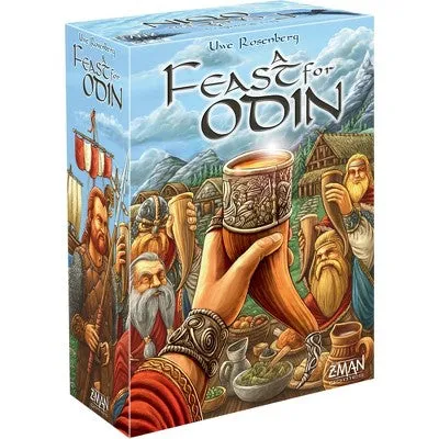 New - Zman Games A Feast For Odin Board Game