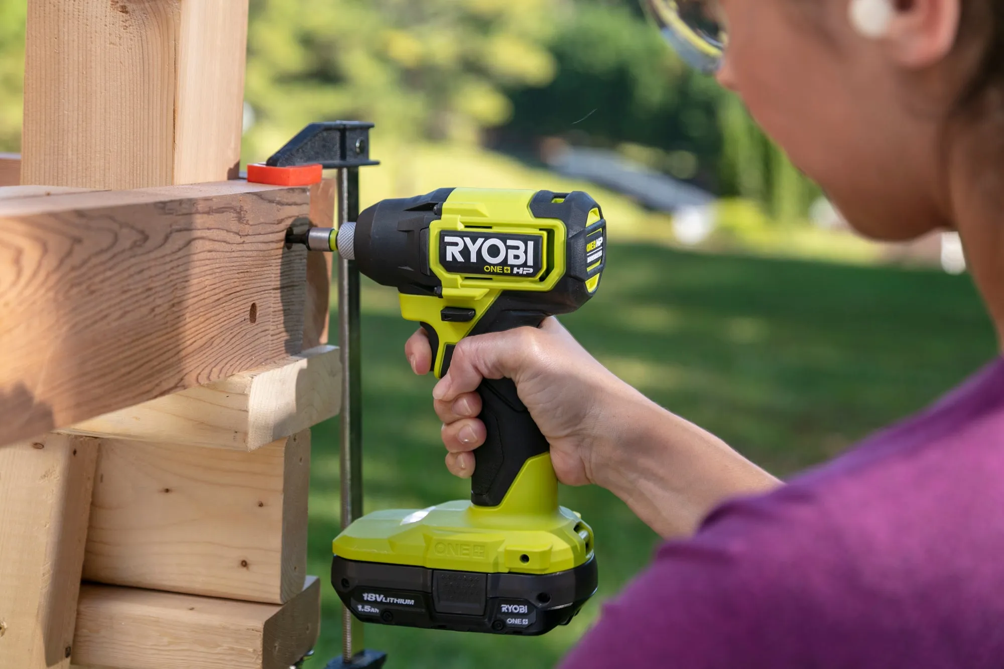 Open Box -  RYOBI ONE  18V Lithium-Ion 1.5 Ah Battery