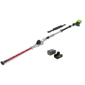 Optimus 82V Telescoping Hedge Trimmer with (1) 2.5 Ah Battery and Dual-Port Charger