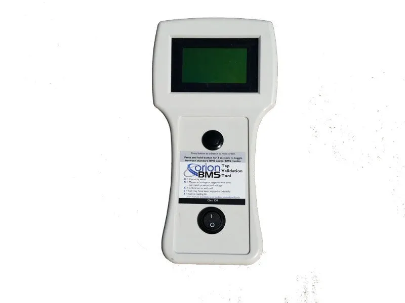 Orion BMS Cell Tap Validator