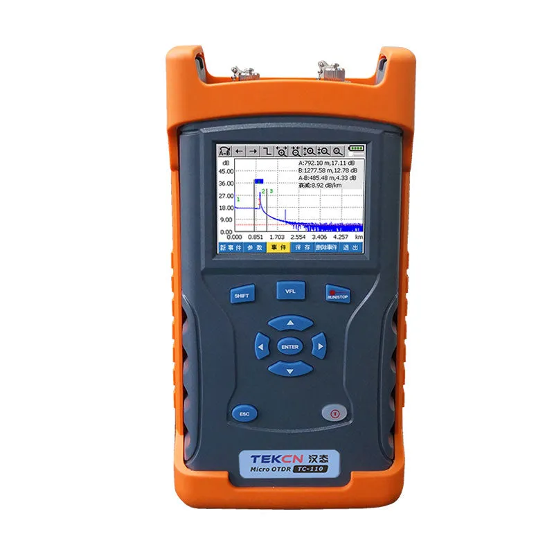 OTDR High Precision 30dB Handheld SM OTDR TC-110