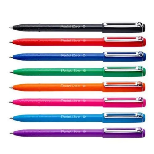 Pental Izee Retractable Ball Point Pen 0.1mm Violet