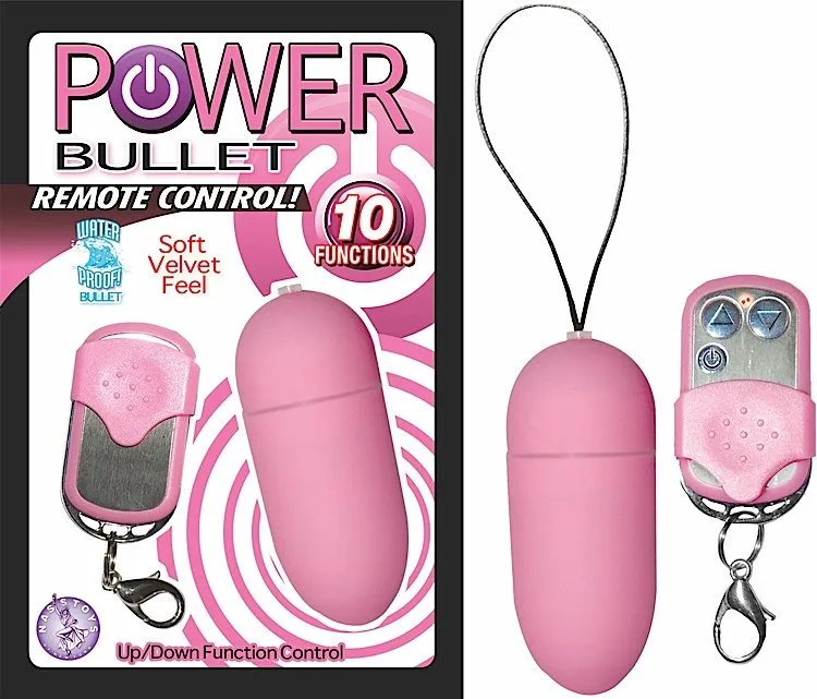 Power Bullet Remote Control Pink