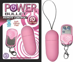 Power Bullet Remote Control Pink