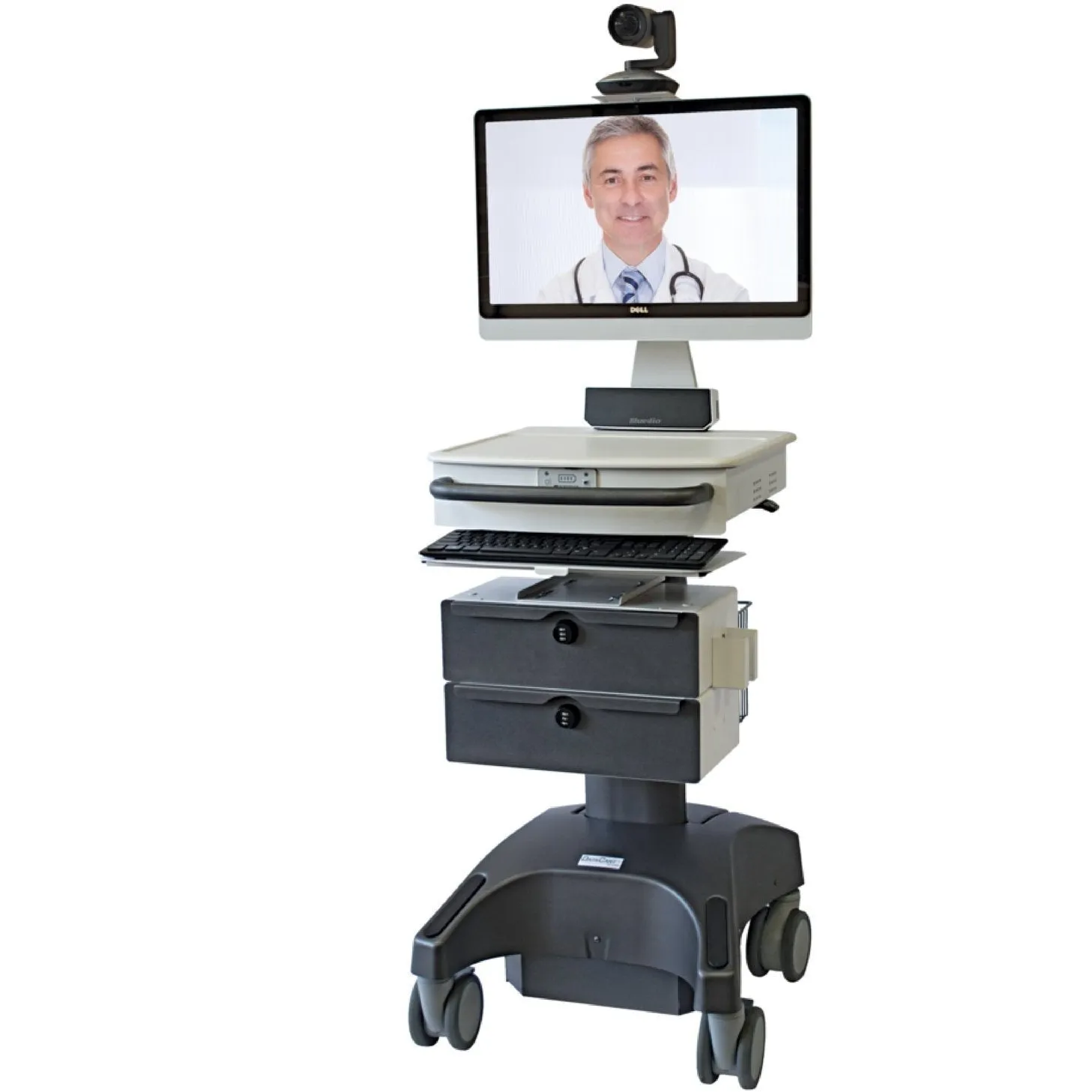 Powered Telehealth Cart