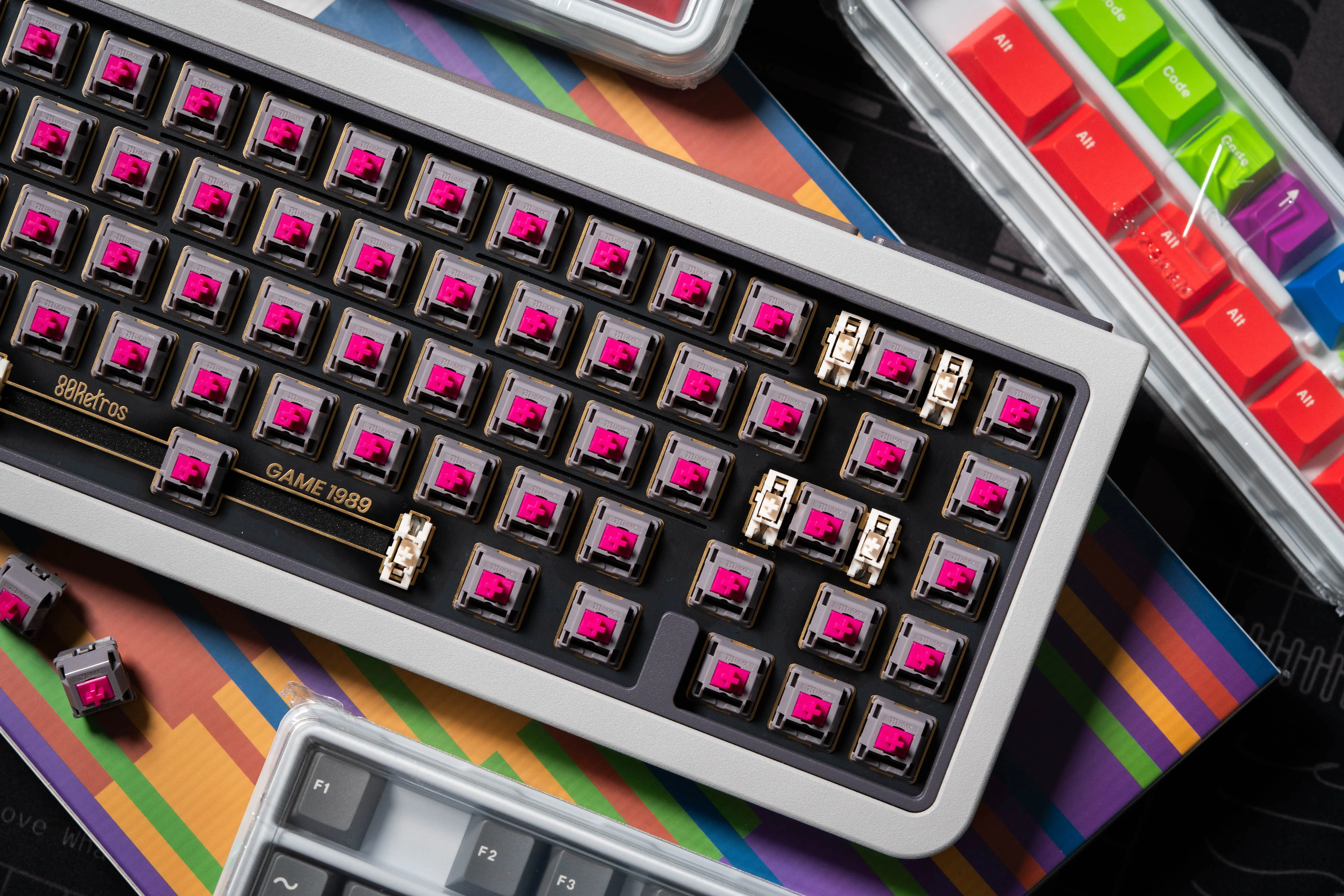 [Pre-Order] GB65 Keyboard by 80Retros X Click Inc - Pre-built Kit