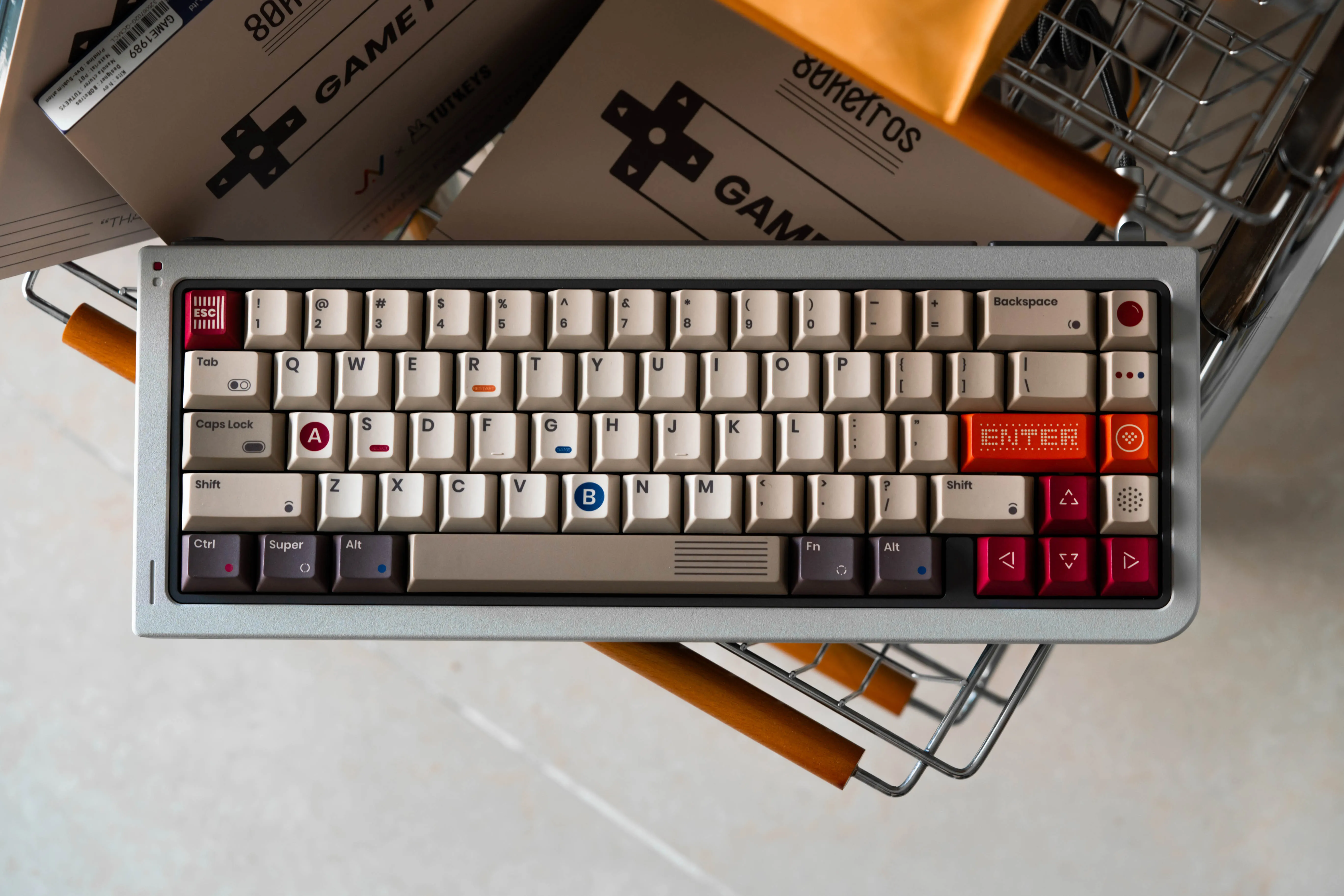 [Pre-Order] GB65 Keyboard by 80Retros X Click Inc - Pre-built Kit