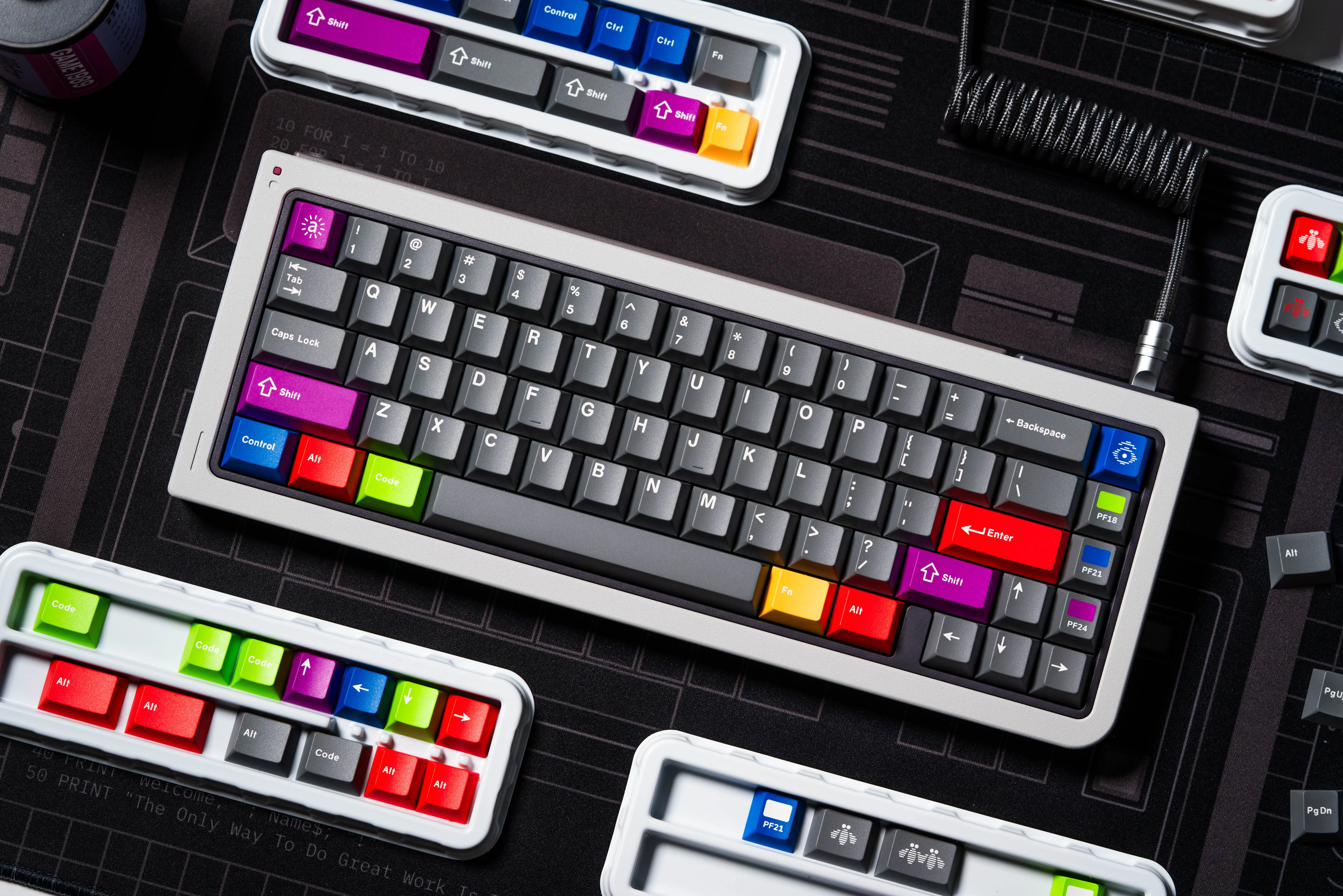 [Pre-Order] GB65 Keyboard by 80Retros X Click Inc - Pre-built Kit