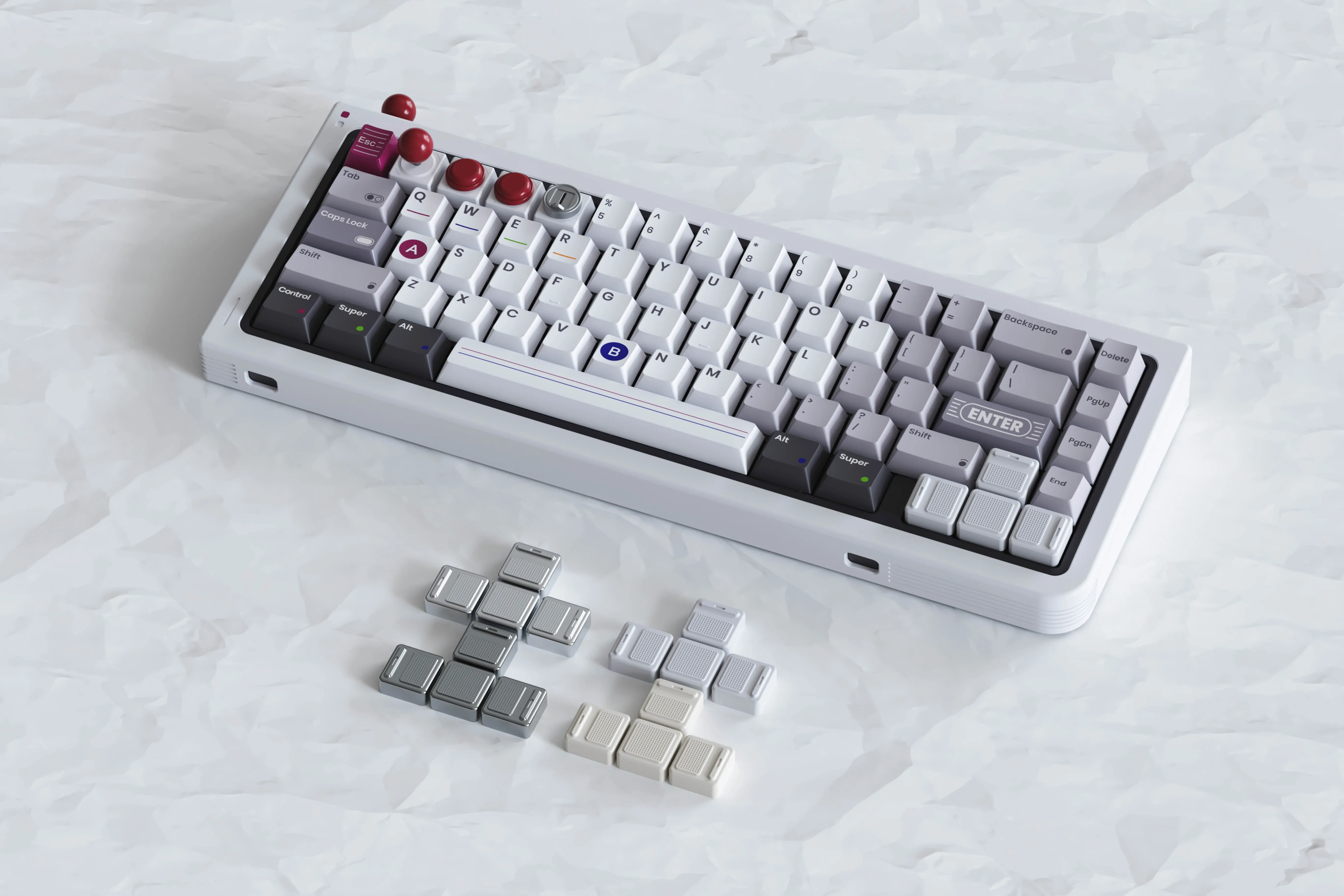 [Pre-Order] GB65 Keyboard by 80Retros X Click Inc - Pre-built Kit