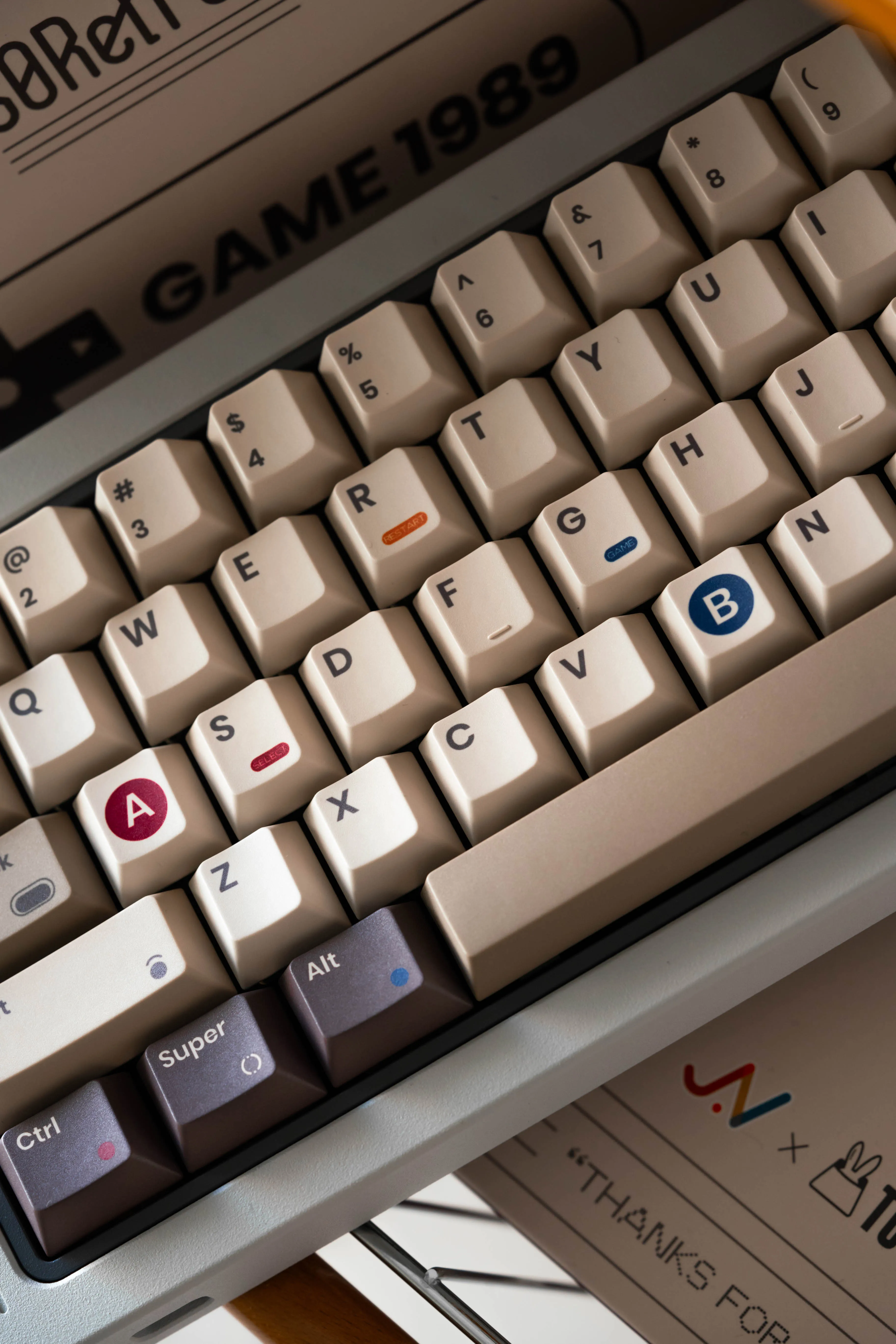 [Pre-Order] GB65 Keyboard by 80Retros X Click Inc - Pre-built Kit