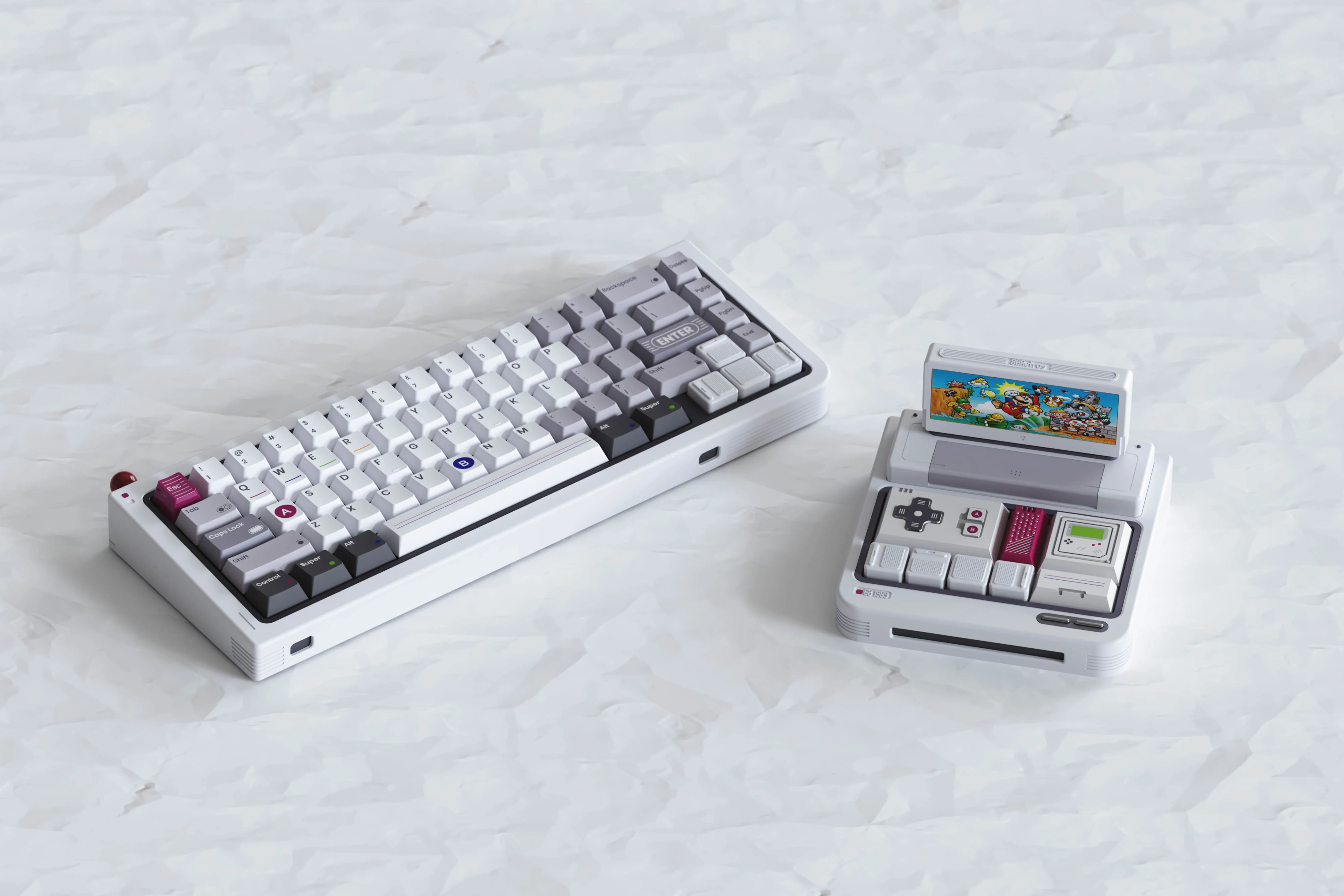 [Pre-Order] GB65 Keyboard by 80Retros X Click Inc - Pre-built Kit