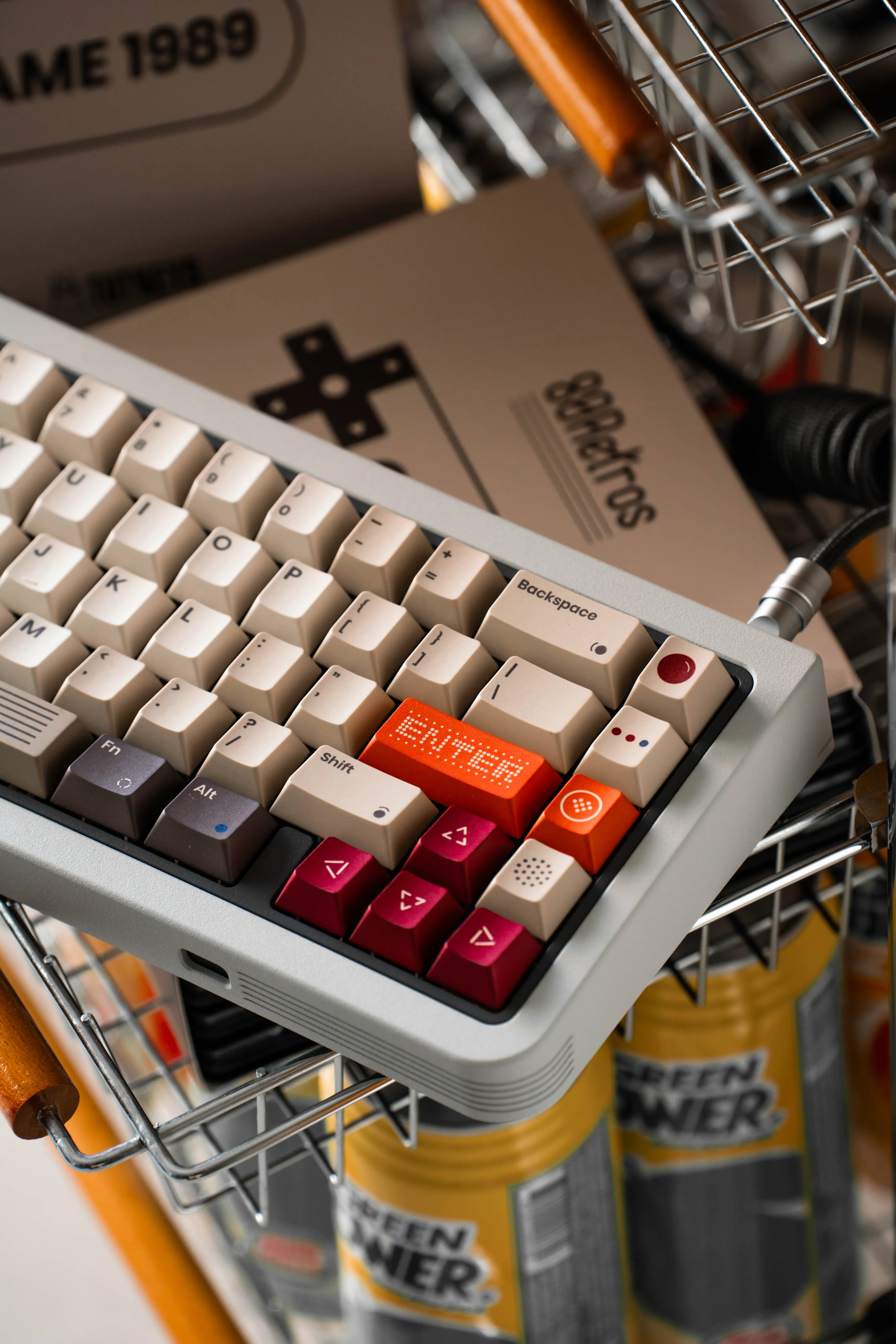 [Pre-Order] GB65 Keyboard by 80Retros X Click Inc - Pre-built Kit