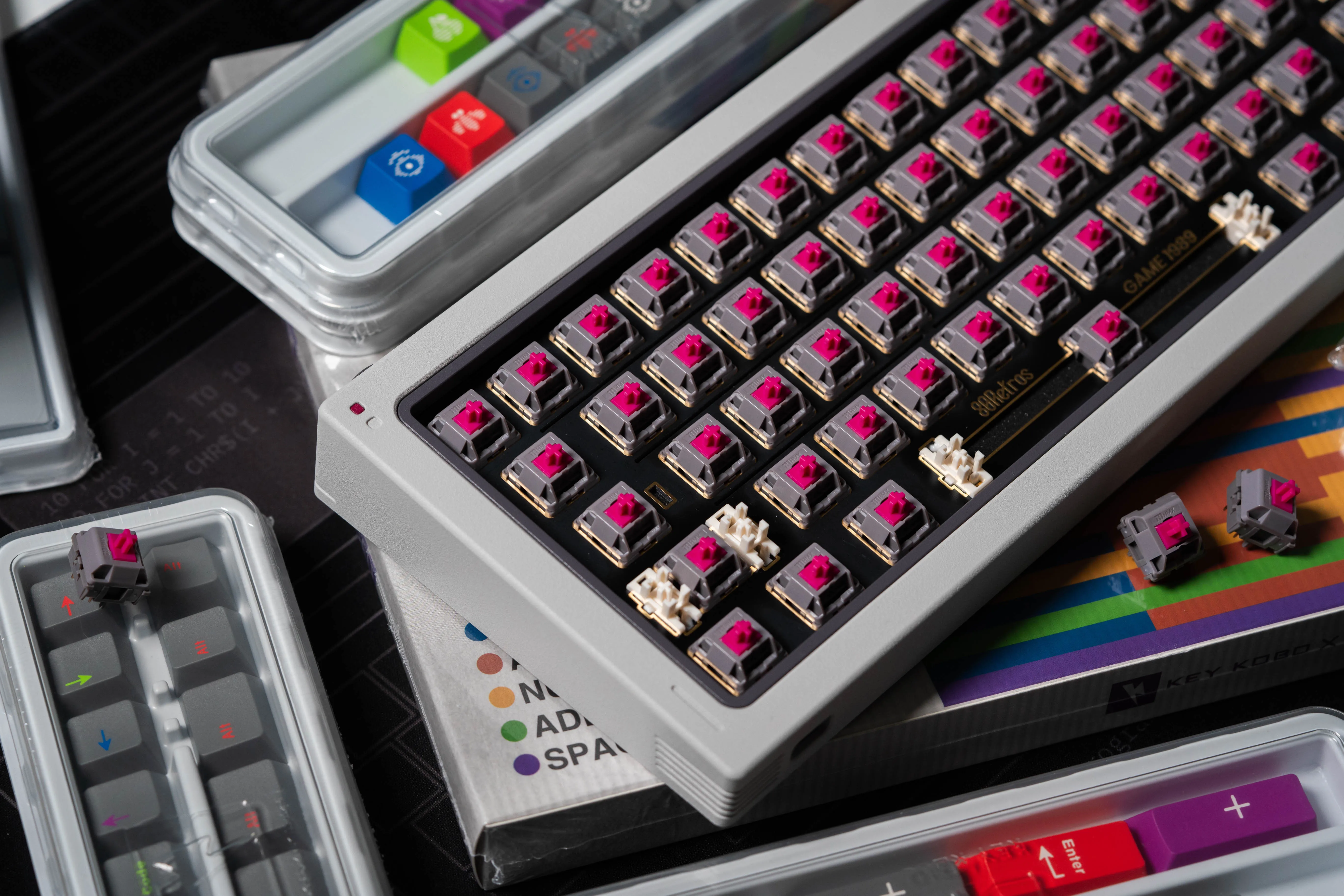 [Pre-Order] GB65 Keyboard by 80Retros X Click Inc - Pre-built Kit