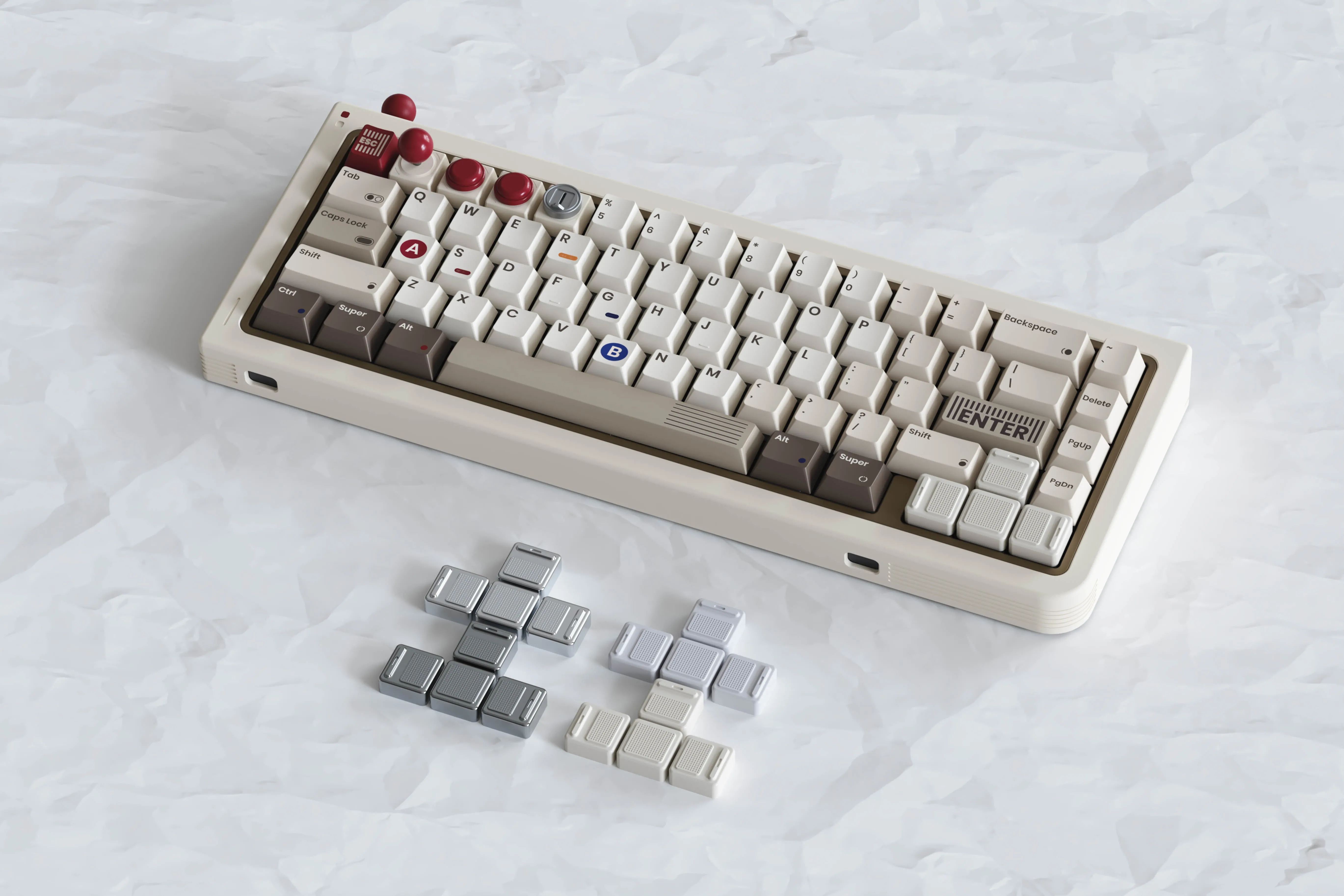 [Pre-Order] GB65 Keyboard by 80Retros X Click Inc - Pre-built Kit