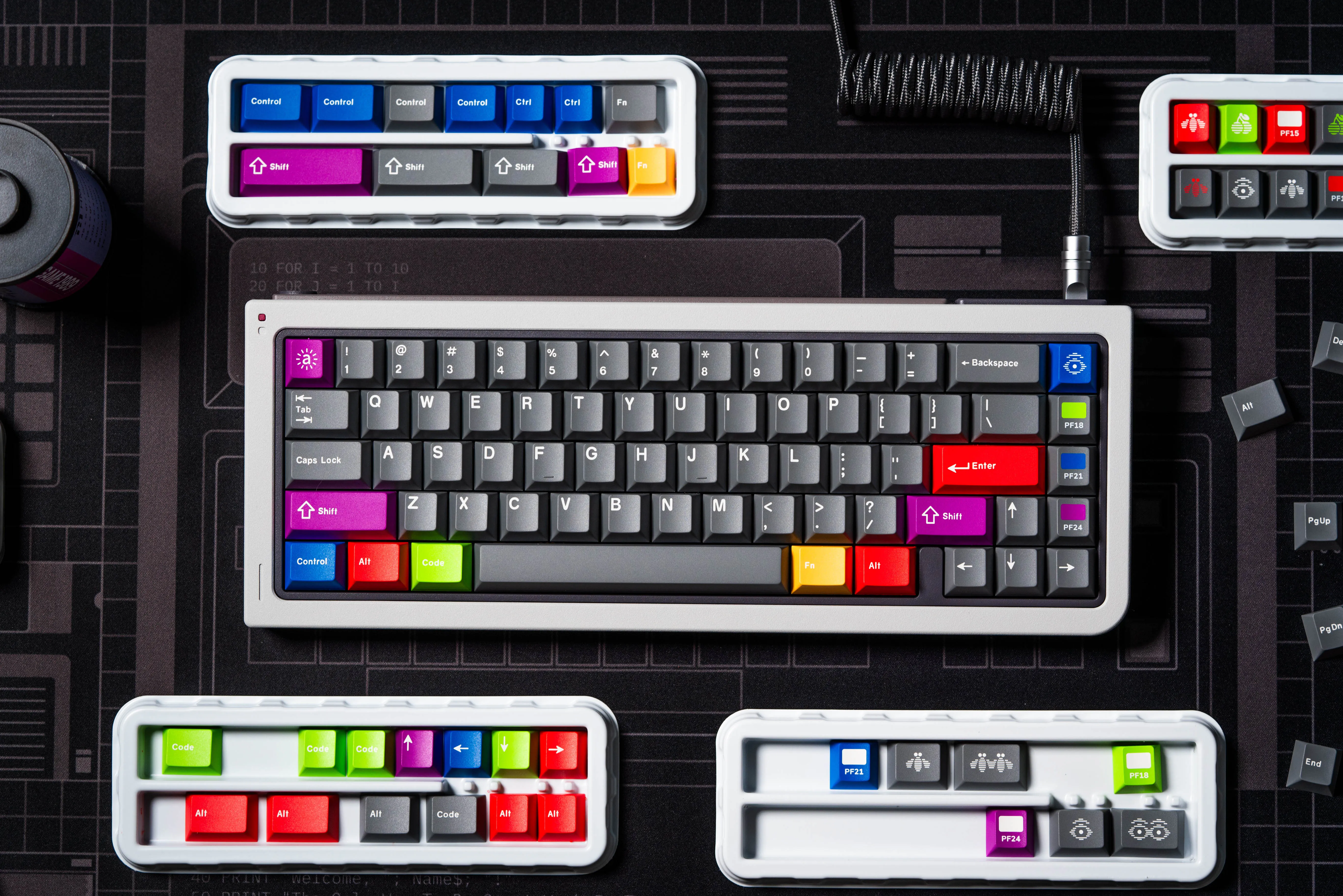 [Pre-Order] GB65 Keyboard by 80Retros X Click Inc - Pre-built Kit