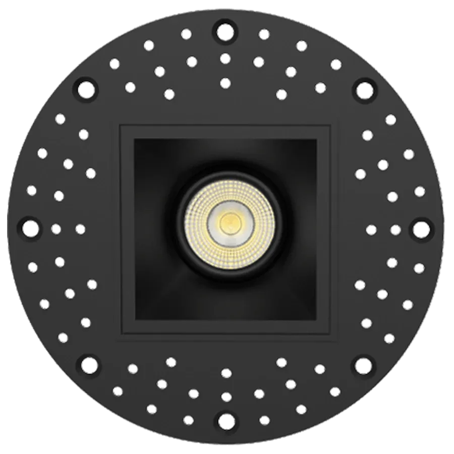 RAB GR2STL 6W LED 2" Square Trimless Gimbaled Downlight Selectable CCT