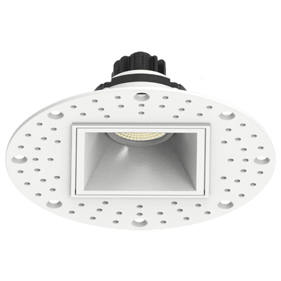 RAB GR2STL 6W LED 2" Square Trimless Gimbaled Downlight Selectable CCT