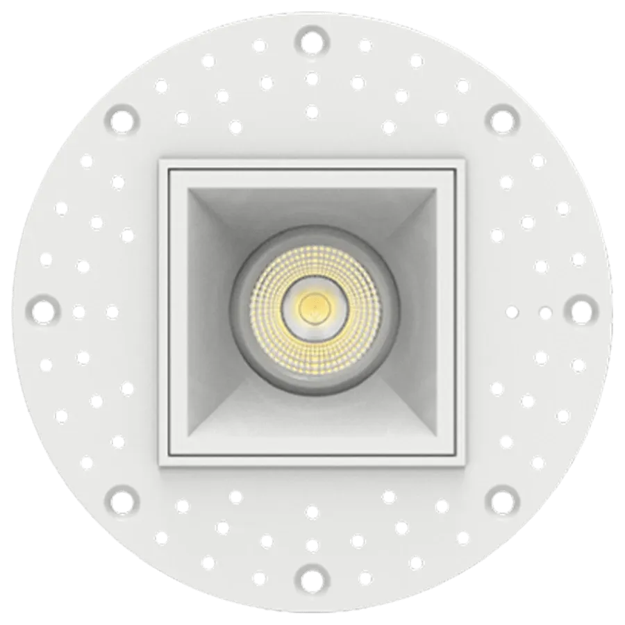 RAB GR2STL 6W LED 2" Square Trimless Gimbaled Downlight Selectable CCT