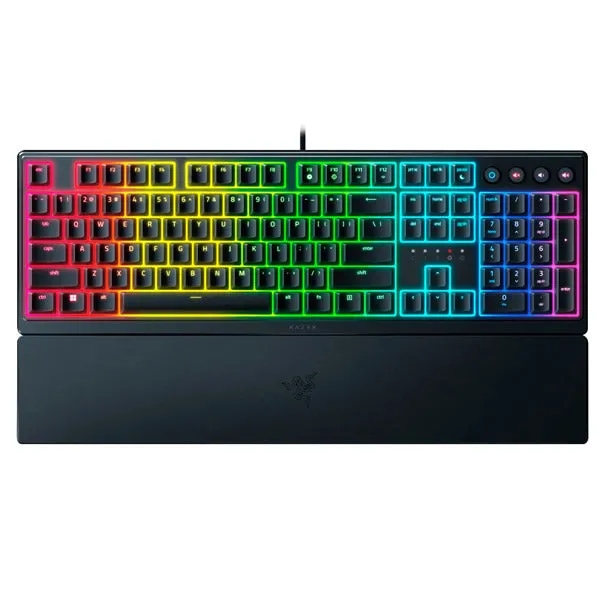 Razer Ornata V3 Low Profile Mecha-Membrane RGB Wired Gaming Keyboard