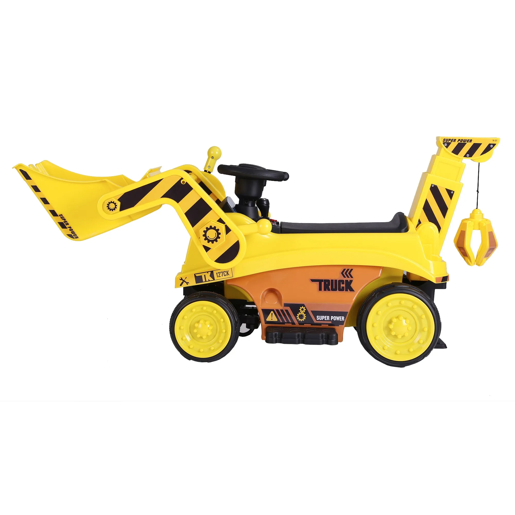 RiiRoo 6V Ride On Construction Truck Digger