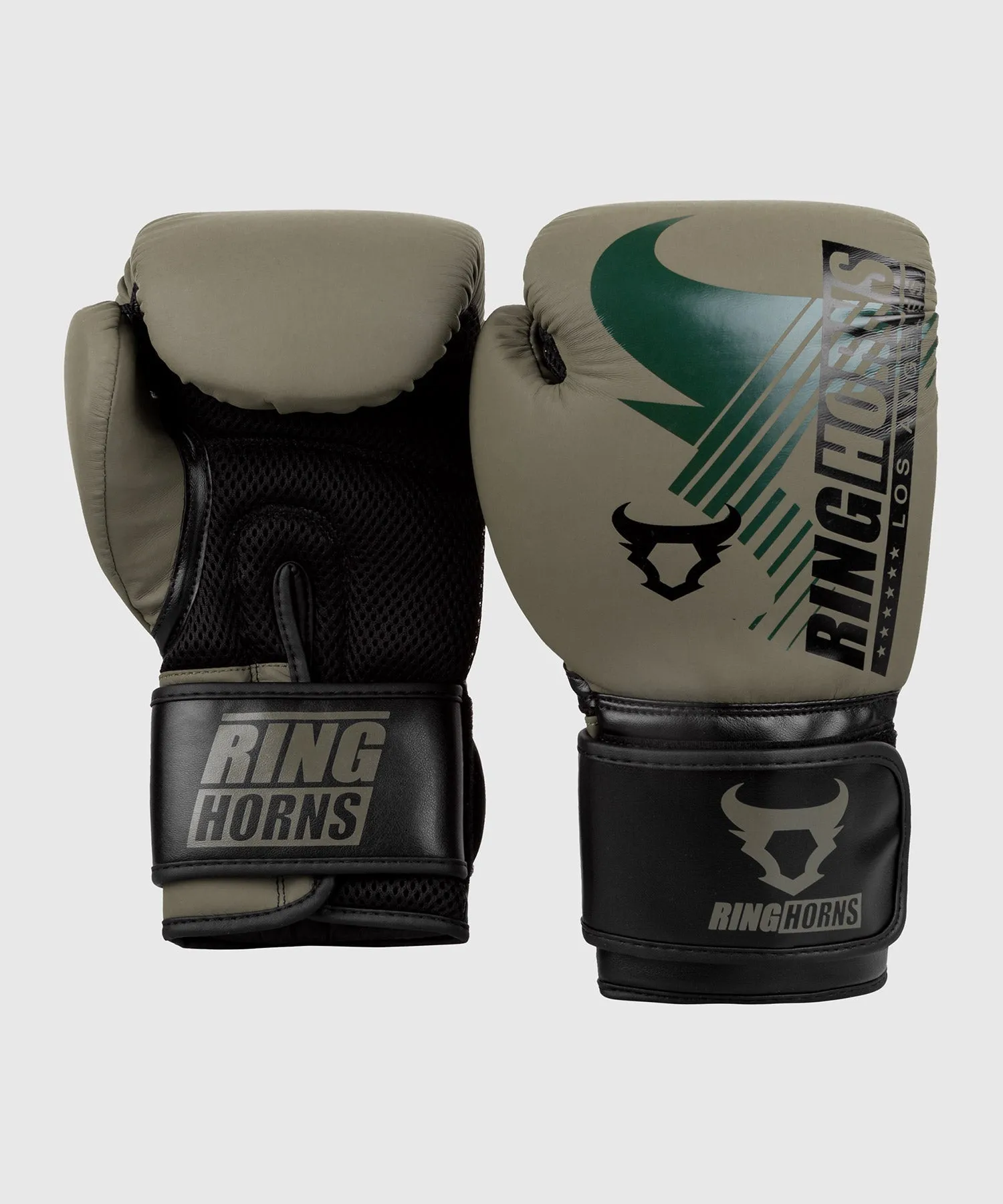 Ringhorns Charger MX Boxing Gloves - Khaki/Black