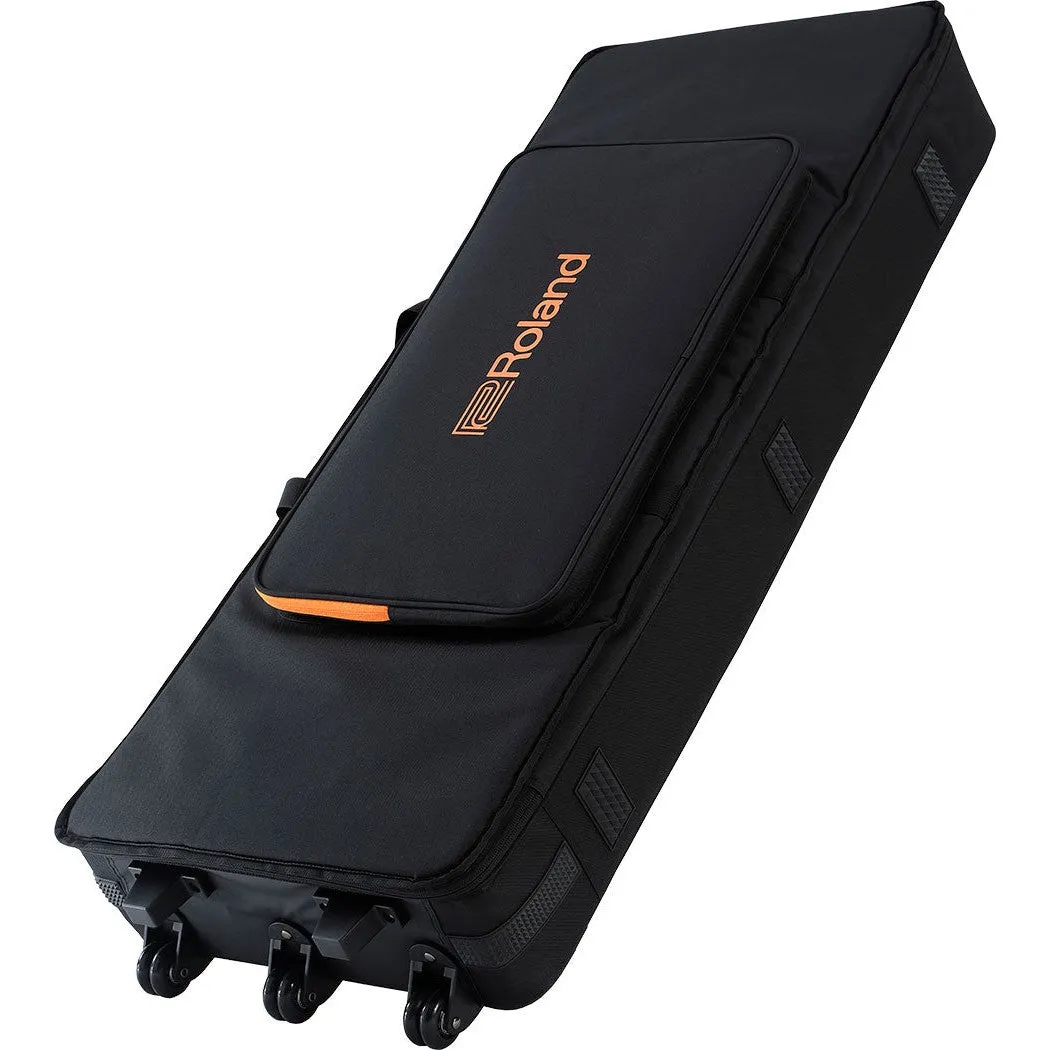 Roland SSC-G76W3 Semi-Rigid Keyboard Case With Integrated Wheels For 76-Note Instrument