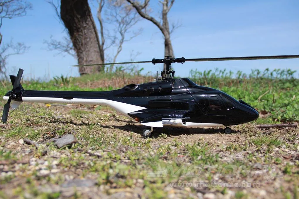 RotorScale B222 Shadow Black 450 Size Helicopter - PNP